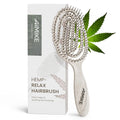 Aimike Hemp-Relax Detangling Hair Brush for Wet & Dry Hair - Beige