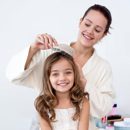 Hemp-Relax Detangling Hair Brush for Wet & Dry Hair, Beige